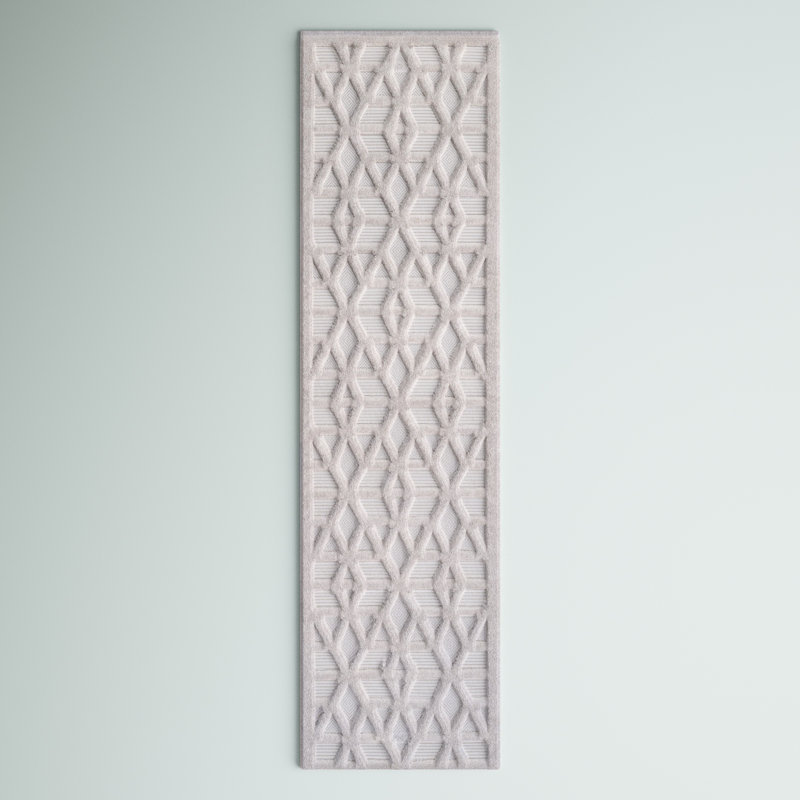 Tapis intérieur / extérieur Raeshelle, Tapis de couloir 2 pi 2 po x 8 pi