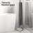 KES Bathroom Freestanding Towel Rack Equal-height 37" H with Marble Base Fits Large Bath Towel, Brushed Finish-93425365