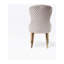 Chaise d'appoint en velours Darihanna-729937273