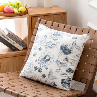  Nottin Multicolor Square Pillow Cover & Insert