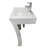 Cedar Falls 22"Pedestal Sink with Overflow