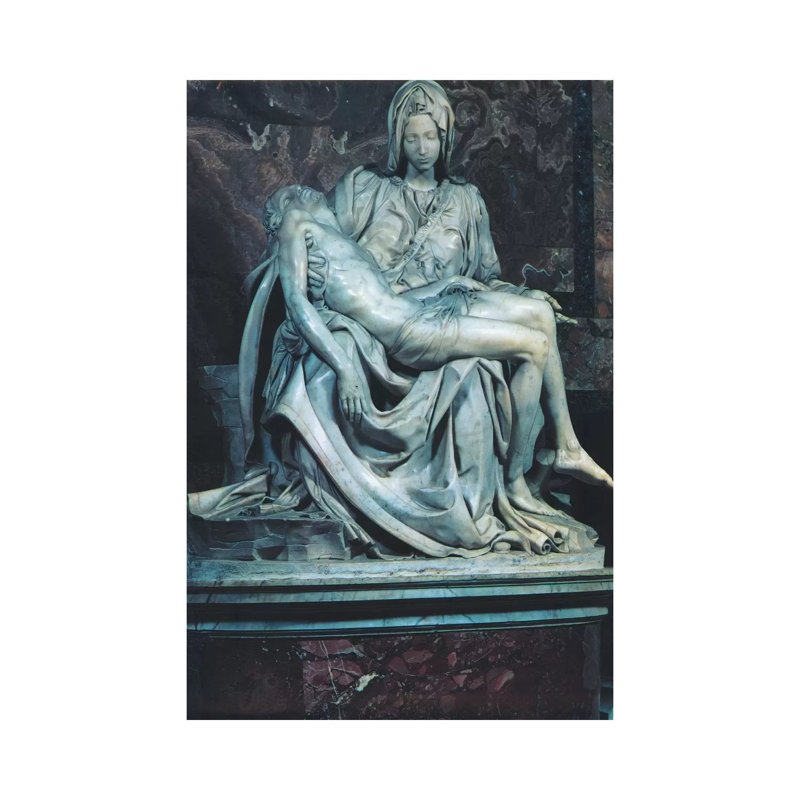 Pieta by Michelangelo - Wrapped Canvas Print, 101.6 cm H x 66.04 cm W x 1.91 cm D