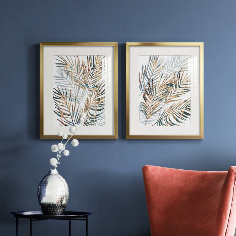 «Summer Gaze I», reproduction encadrée de qualité supérieure, prête à être accrochée