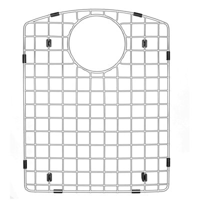 Karran 13 3/8 po X 16 1/2 po Grille inférieure en acier inoxydable pour Qt-610 / Qu-610 Large