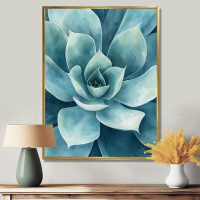 Lewisville Desert Succulent Leaves I - Leaves, art mural