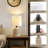 Mini Boho Farmhouse Table Lamp Rustic End Table Decorative Small Lamps For Small Spaces Bedroom Nightstand Living Room Reading Desk Side Table Lamp