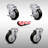 4 Piece Polyurethane Caster Set-92133032