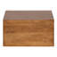Adeana Poplar Solid Wood Floating Shelf with Drawer-1448701954