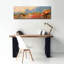  «Tortilla Flats» par Patrick Dennis, art mural sur toile, 60 po x 20 po