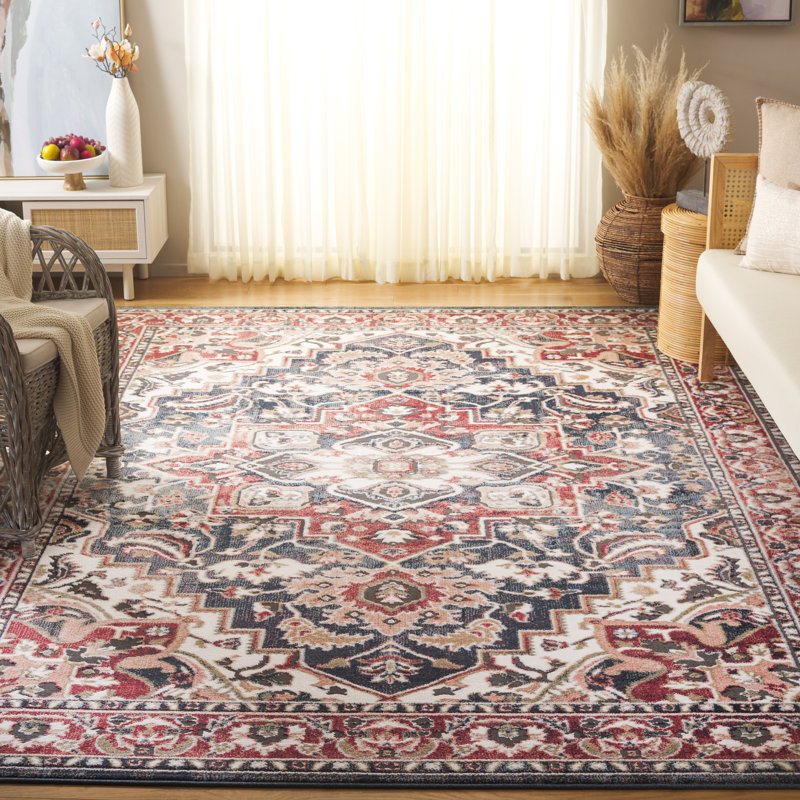 Jardines Performance Oriental Rug, Rectangle 8' x 10'