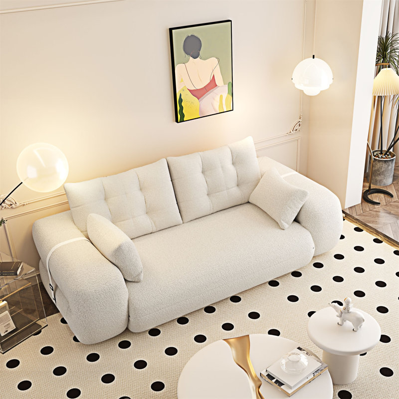 Canapé-lit pliant multifonctionnel pour chien, Beige