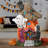 Pumpkin Haunted House with LED Light