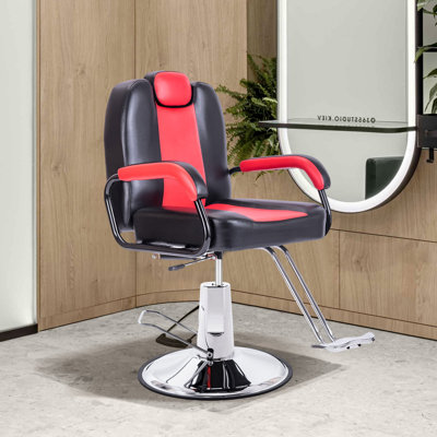 Alsacia Faux Leather Swivel Recliner