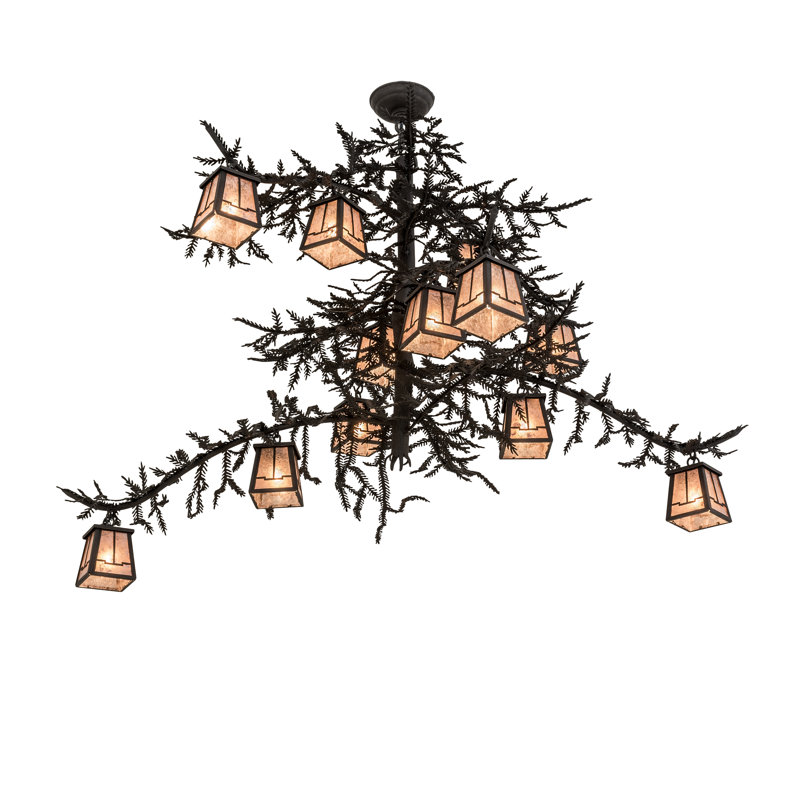 Jerald 12 - Light Dimmable Tiered Chandelier