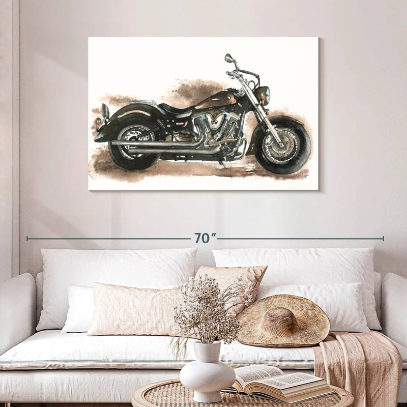 Moto sur mesure Mehar, H 30 po x l 45 po