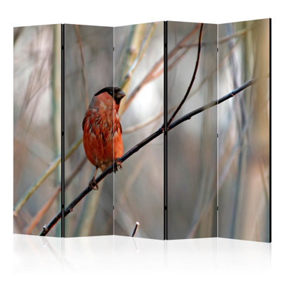 Nar 172 cm H Solid Wood Folding Room Divider