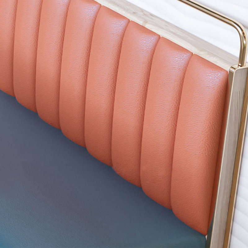 Banc rembourré en similicuir Light Luxury