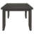 Dexter 5-Piece Rectangular Dining Set - Grey & Dark Grey Sophisticated Design for Contemporary Homes