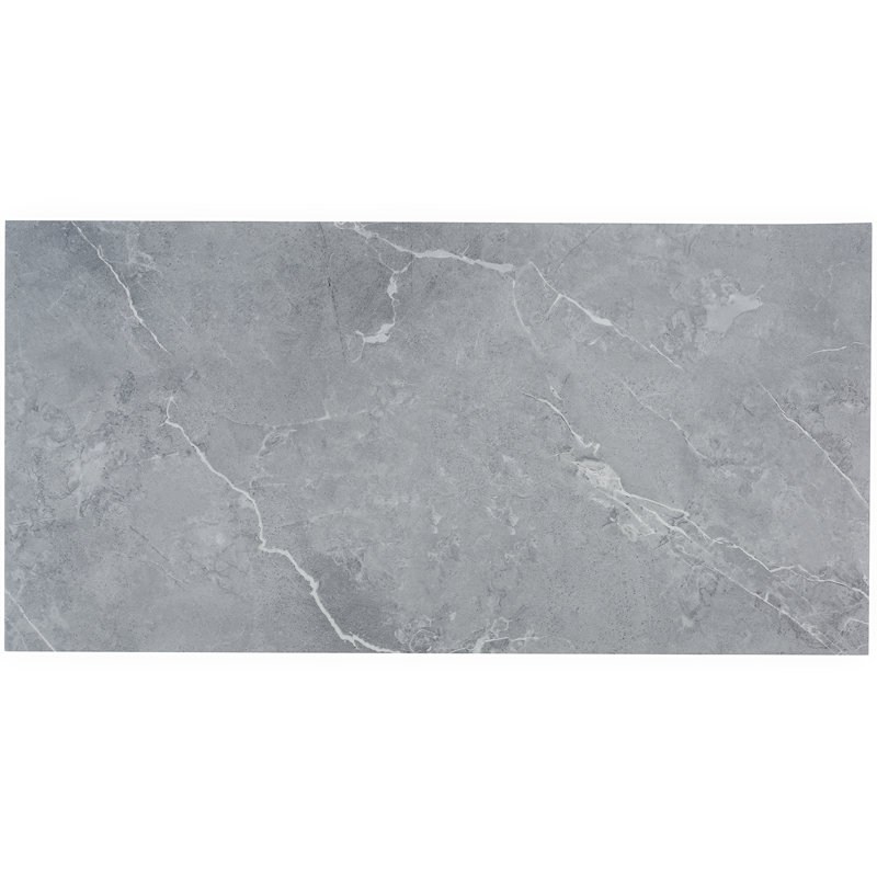 Polaris 18" x 36" x 2.5mm Luxury Vinyl Tile Flooring (36 sq. ft.), Gray