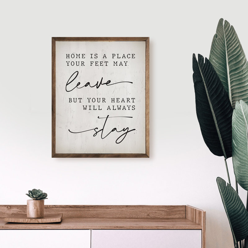 Home Is A Place, H 30 po x l 24 po