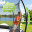 Maxway Furniture 183cm Rounded Back Backyard Trampoline with Safety Enclosure-124393086