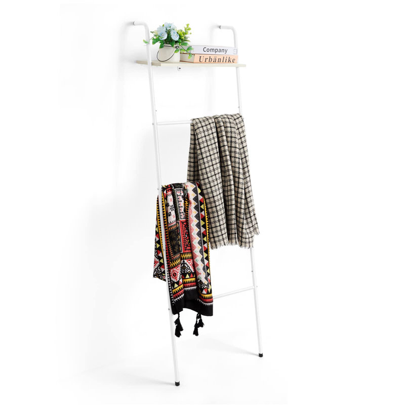 5' Blanket Ladder, White