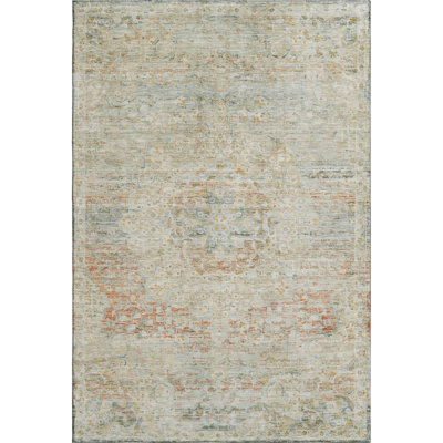 Premium Machine Washable Marasco AMF1636 Global Rug