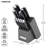 Farberware Edgekeeper 14-Piece Triple Rivet Knife Block Set with Built-In Sharpener