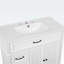 Armoire de salle de bain avec tiroirs, avec lavabo-1401417060