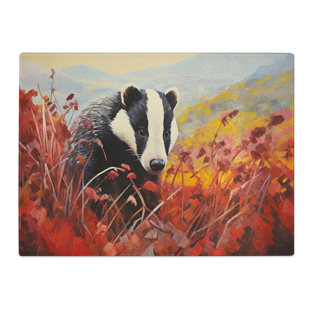 Badger Contemporary No.2  Glass Chopping Board