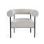 Fauteuil d'appoint 1 pièce avec pieds en métal Soft Boucle-979398817