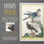 Pastel Birds III - reproduction encadrée de qualité supérieure - prête à être accrochée - aucun clou requis - aucun clou requis-686838264-686838244