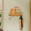 Lido Wave Bookshelf with Hooks-377343000