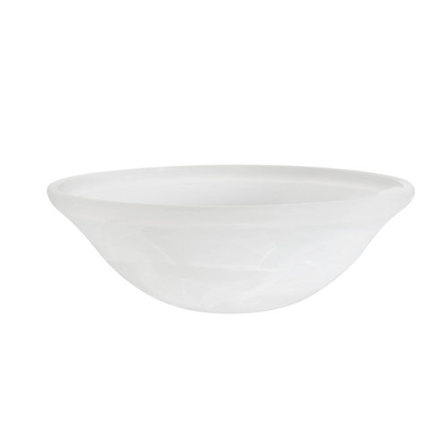 Ebern Designs 4'' H Glass Bowl Lamp Shade | Wayfair