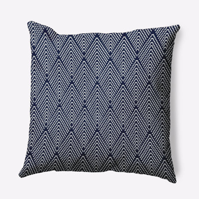 Mangham Geometric Indoor/Outdoor Reversible Throw Pillow