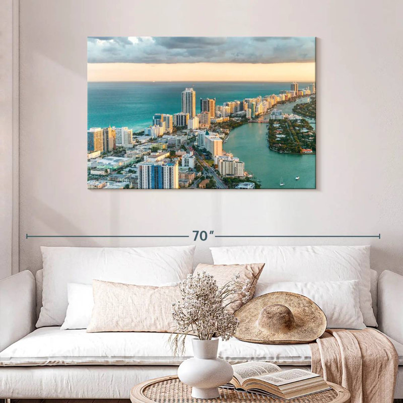 Nicci South Beach Miami, H 30 po x l 45 po