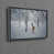 Black Floater Framed