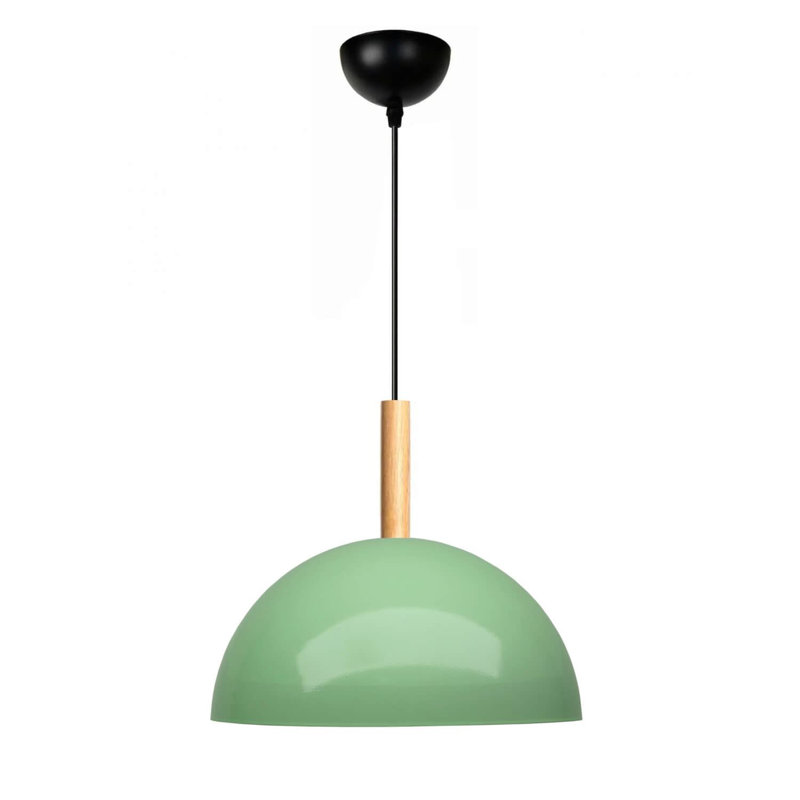 Stylish Adjustable Chandelier, Mint Color, Metal Body, 25 - 39.4 inches Height, Base Plate Ø4.5 x 2.8 inches | E27 Socket, Max 40W | Perfect for Modern Living Rooms & Dining Areas, Elegant & Functional Design