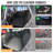 Dog Back Seat Extender,Backseat Pet Cover for Dogs,Rear Dog Car Seat Cover for Back Seat,Hard Bottom Car Seat Cover for Dogs, Dog Hammock for Car