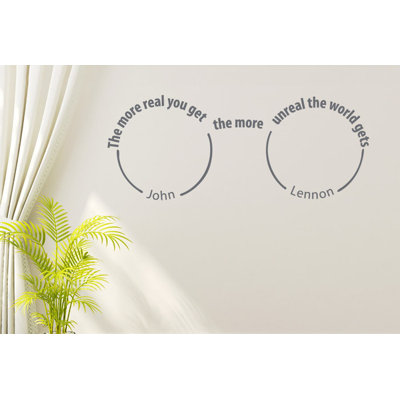 John Lennon Wall Sticker
