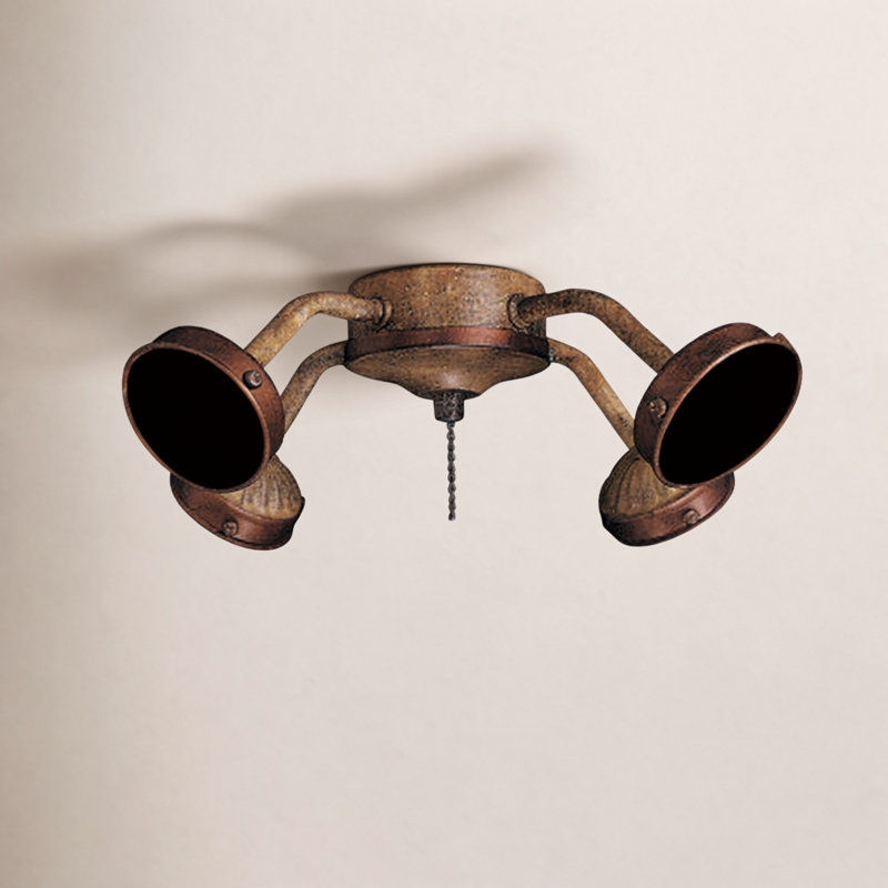4-Light Ceiling Fan Light Fitter, Fortepierre
