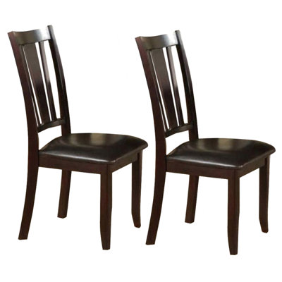 Giacomino Faux Leather Upholstered Stacking Side Chair