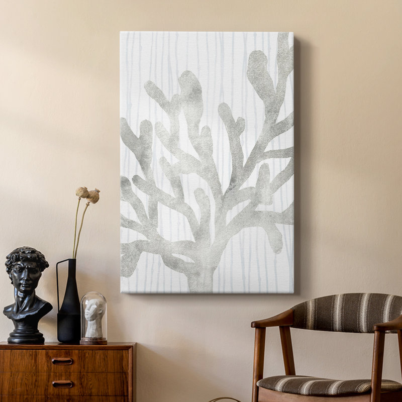 Quiet Coral II - galerie sur mesure Cavas, H 12 po x l 8 po