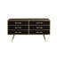 Dean 6 Drawer 60" W Double Dresser