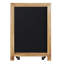 Tableau noir magnétique sur pied ou mural Millworks-75020509-75020511
