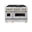 ZLINE Autograph 48" Legacy Dual Fuel Range w/ 7 Burners-88587522