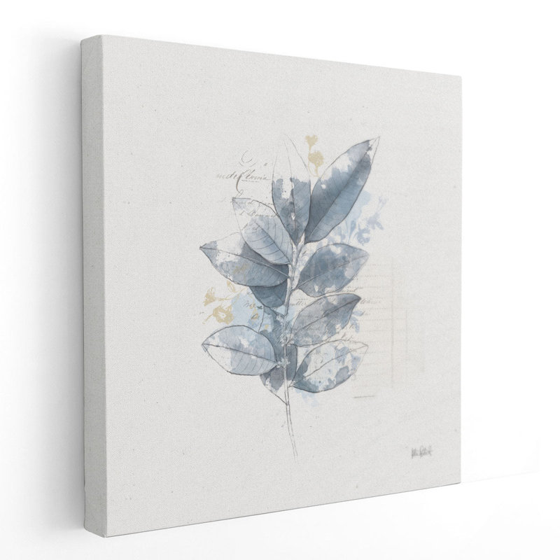 Floresta II - reproduction d'art sur toile, H 12 po x l 12 po
