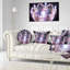 3D surréel mauve - coussin imprimé abstrait-29604309-29604313
