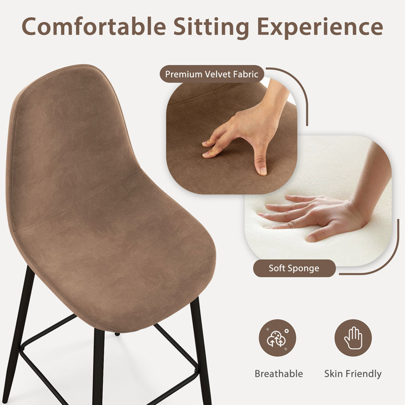 Tabouret Skye 29,5, Brun