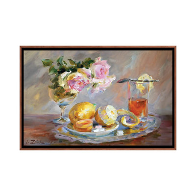 Tea With Lemon by Igor Zhuk - Painting on Canvas